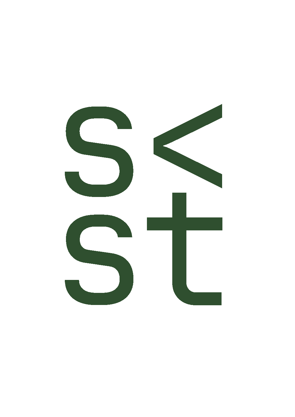 S<st logo, square mark